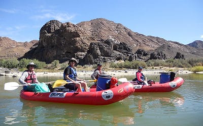 White Water Rafting in Namibia