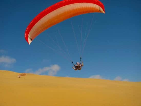 Paragliding in Namibia