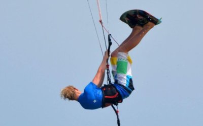 Kitesurfing in Namibia