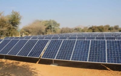 Going Solar at Arebbusch Travel Lodge in Windhoek
