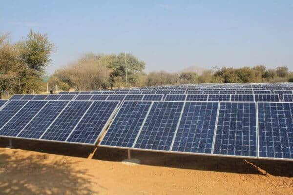 Going Solar at Arebbusch Travel Lodge in Windhoek