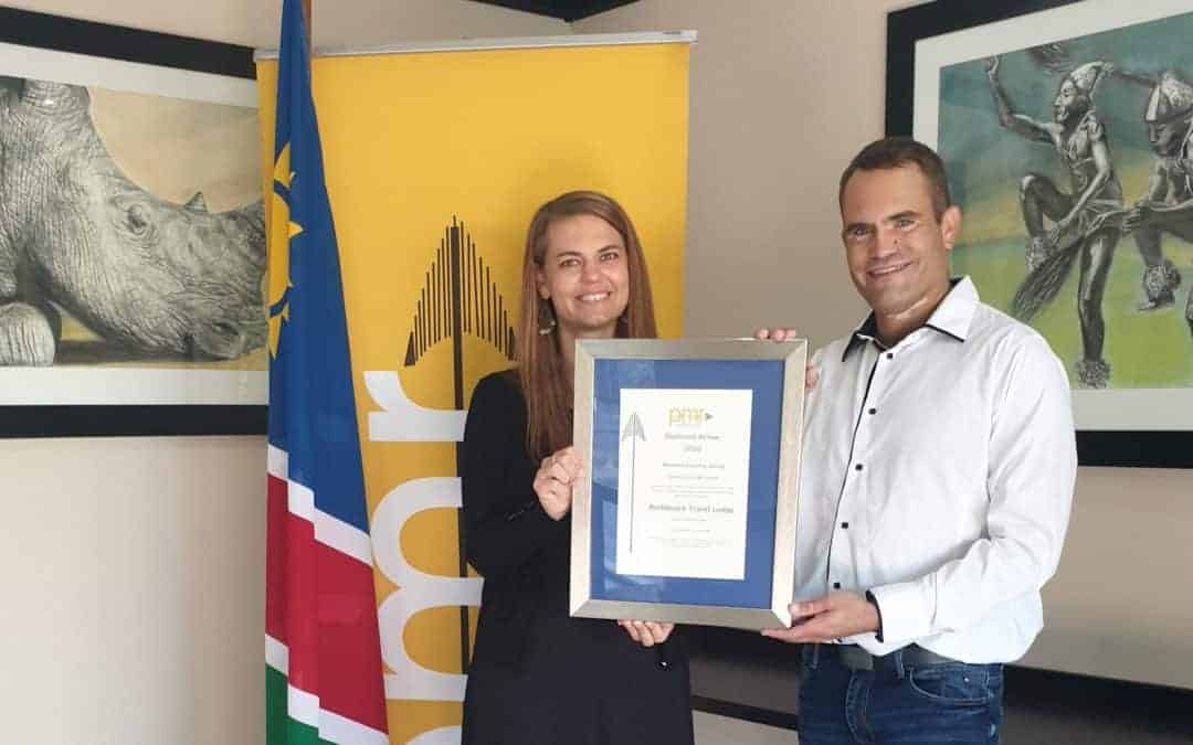 Arebbusch Travel Lodge Wins A PMR “Diamond Arrow” Award For 2020