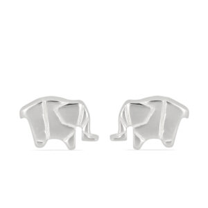 Origami Elephant Earrings | African Memories Collection | Arebbusch Market