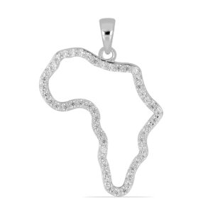 African Continent Pendant | African Memories Collection | Arebbusch Market