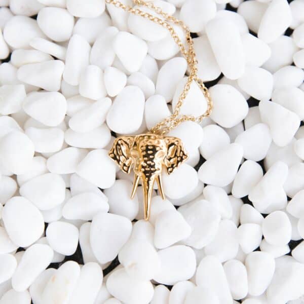 Elephant Head Pendant | African Memories Collection | Arebbusch Market