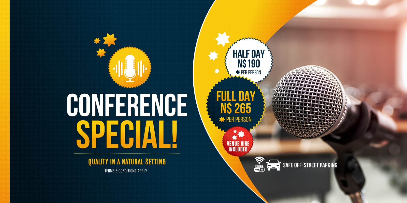 Arebbusch Travel Lodge Conference Special