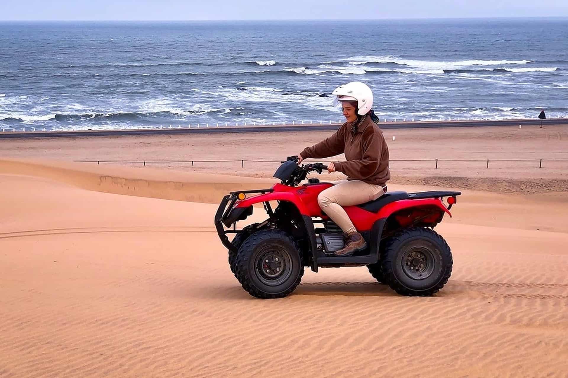 Quad biking in Namibia