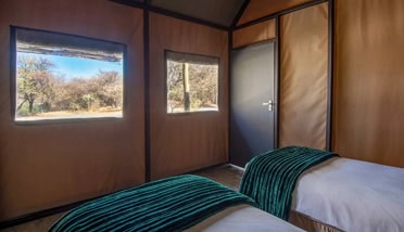 Luxury Tent | Twin | Self-Catering Accommodation In Windhoek | Arebbusch Travel Lodge